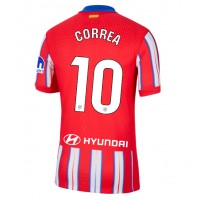 Atletico Madrid Angel Correa #10 Replica Home Shirt 2024-25 Short Sleeve